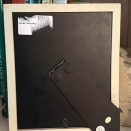 Framed Frog Print 7.5 x 9”