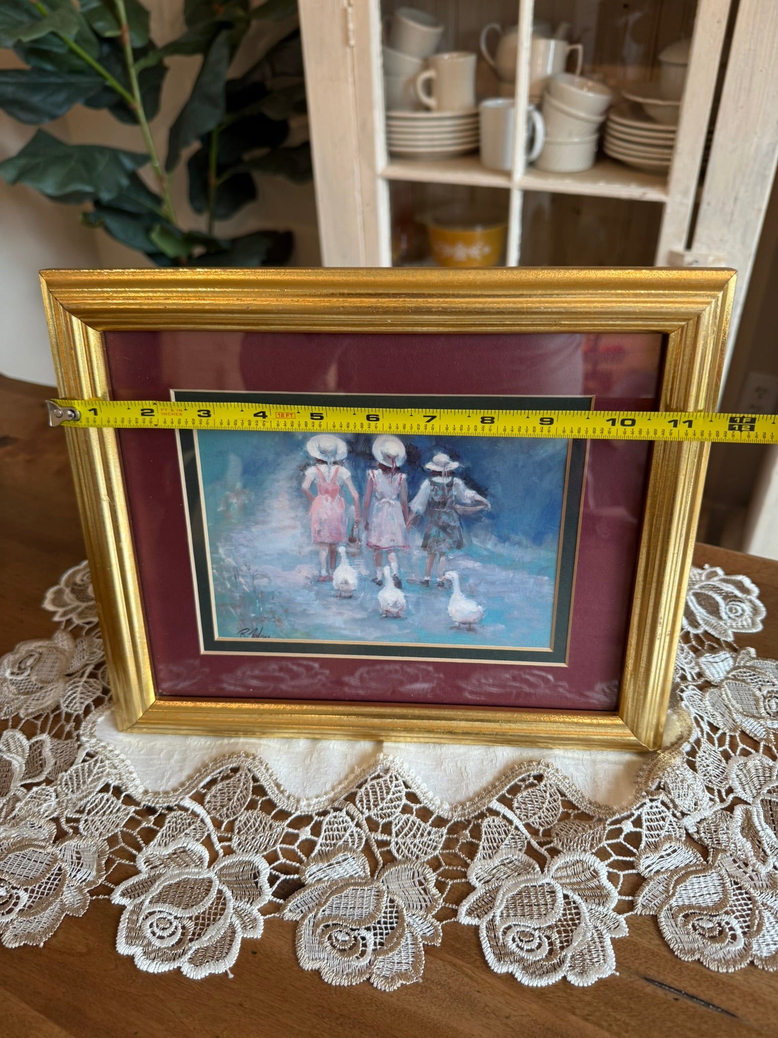 "Three Plus Three" by Richard Judson Zolan – Framed Impressionist Art Print