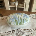 Otagiri Japan 4" "Iris" Vintage Porcelain Trinket Box – Elizabeth King Brownd Design