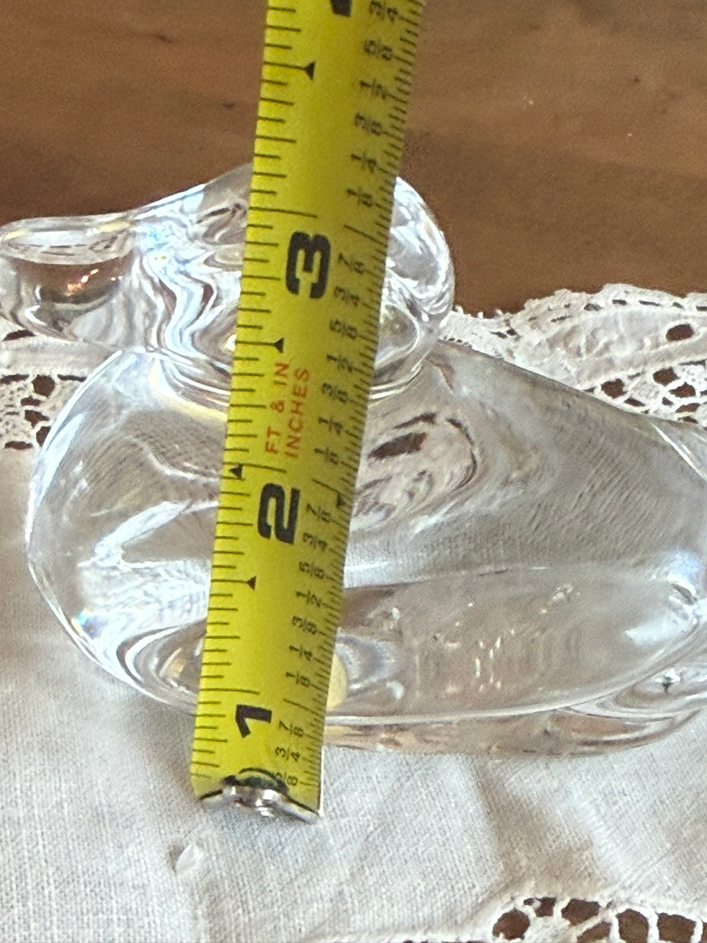 Atlantis Crystal Clear Glass Duck Figurine – Made in Portugal - Vintage