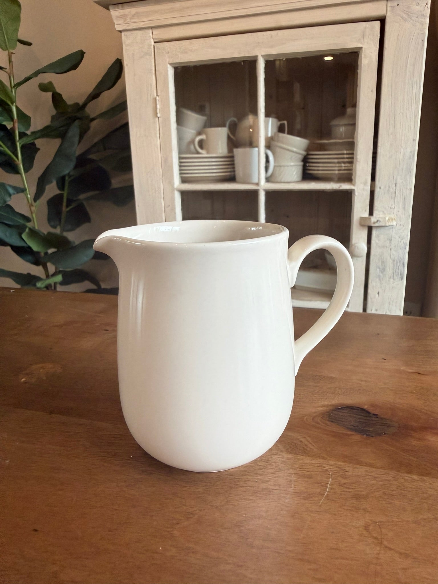 Corning Corelle Winter Frost Vintage White Small Pitcher – 4.5" Creamer / Syrup Server