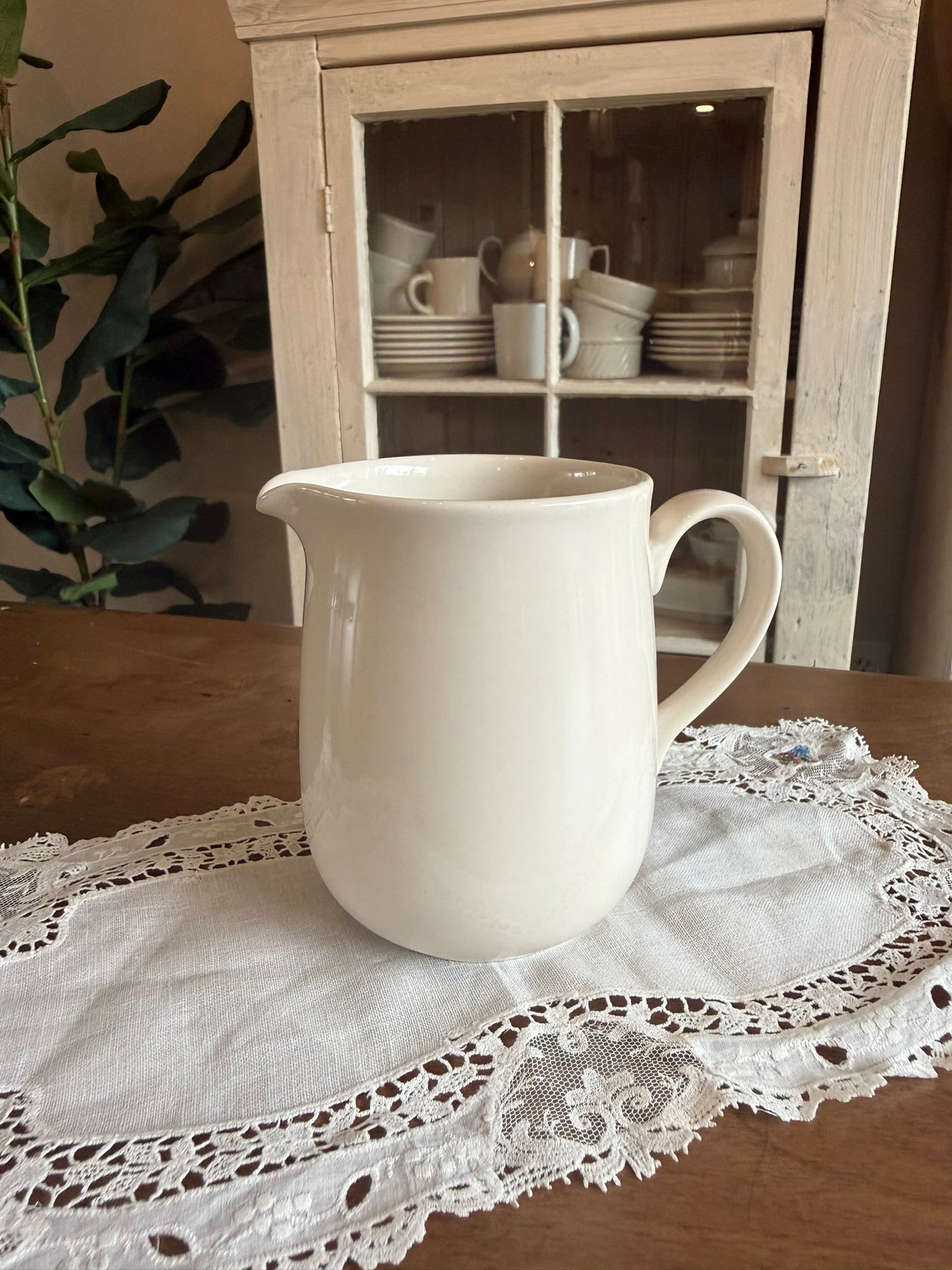 Corning Corelle Winter Frost Vintage White Small Pitcher – 4.5" Creamer / Syrup Server