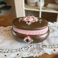 Victorian Art Nouveau Revival Vintage Trinket Box
