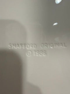 1986 Shafford Original Baseball Home Plate Vintage Ceramic Serving Tray Platter