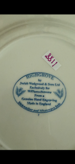Curated Blue & White English Transferware Trio – Wedgwood Highgrove Platter, Wood & Sons 'Woodland' & Mason's 'Vista' Tea Cups