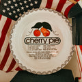 Royal China by Jeannette Ceramic Vintage Cherry Pie Recipe Baking Dish - 11" Deep Dish
